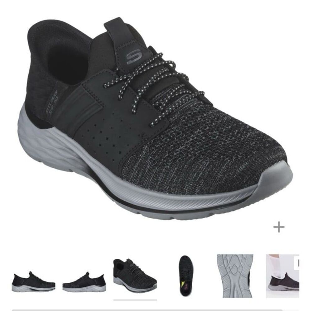 Skechers Slip-ins Arch Fit Men’s 9 Black Sneaker